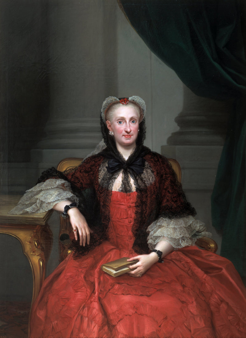 Marie-Amélie de Sajonia - Anton Raphael Mengs
