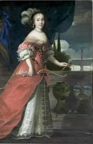 Marie Anne Mancini en cazadora - Juste d'Egmont
