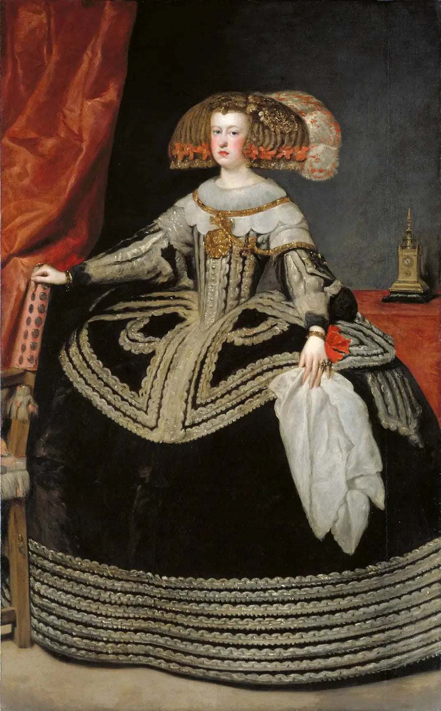 María Ana, reina de España - Diego Velázquez