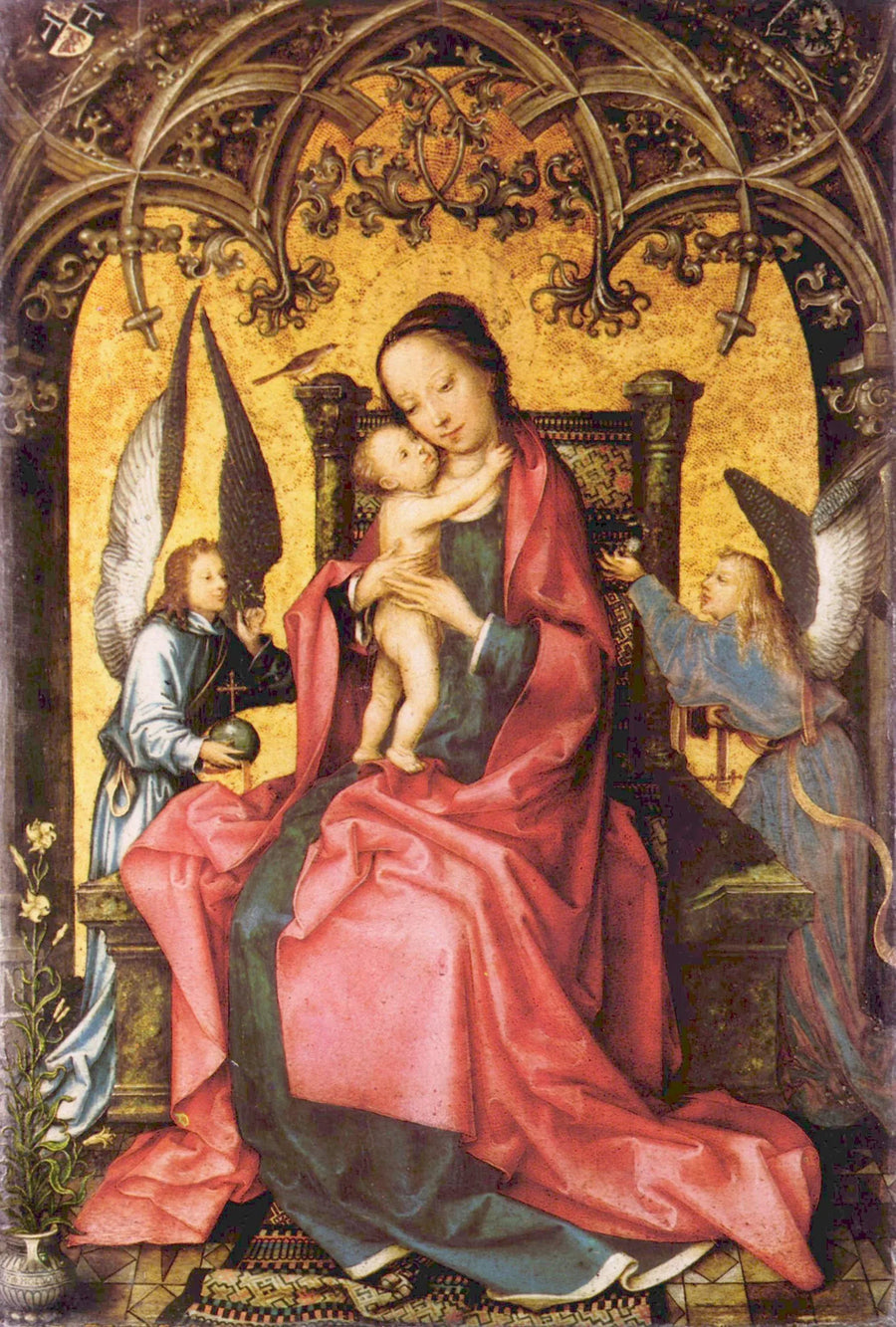 María con el niño - Hans Holbein el Viejo