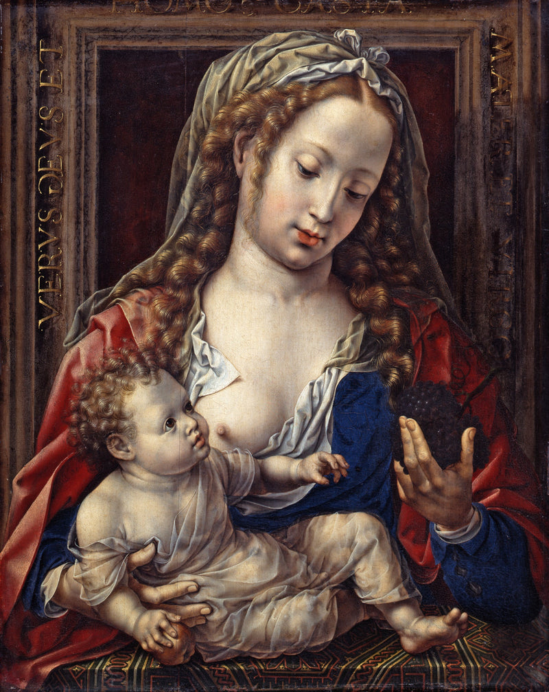 María con el Niño Jesús - Jan Gossaert