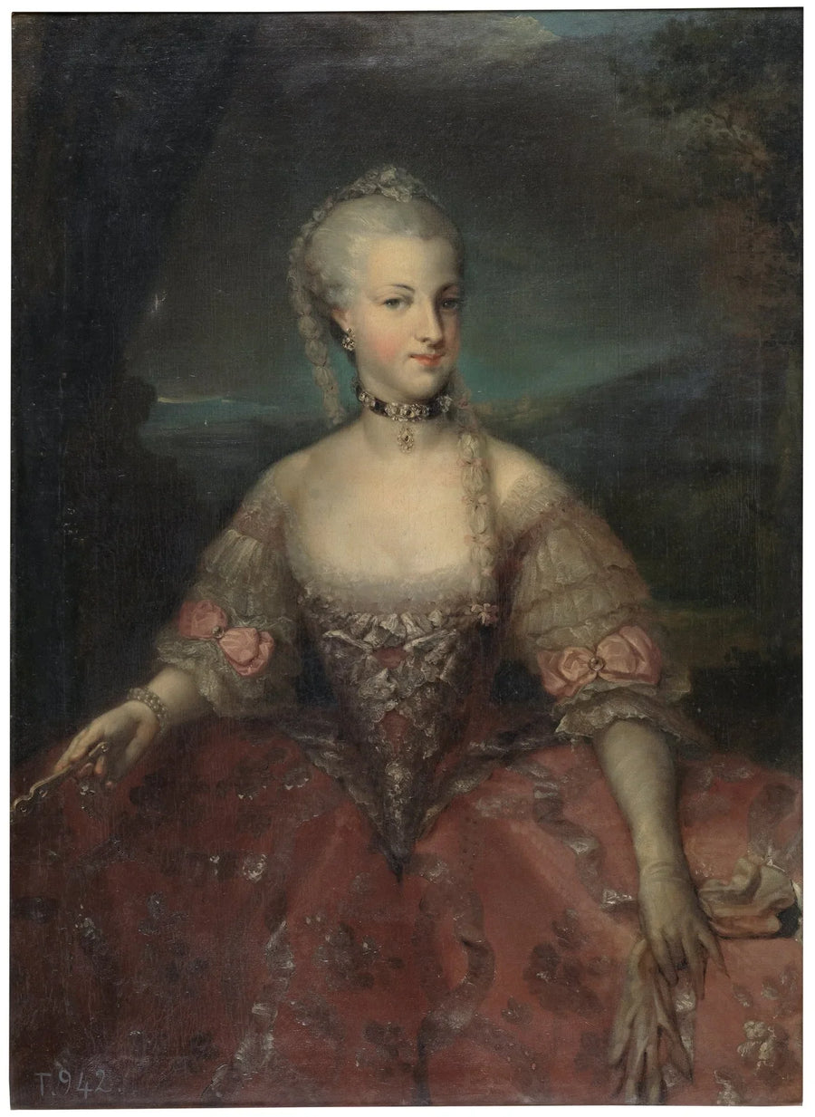 Marie-Caroline de Habsbourg-Lorraine, reina de Nápoles - Anton Raphael Mengs