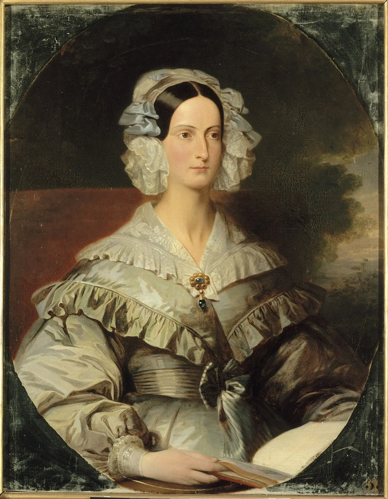 Marie-Christine-Caroline d'Orléans, duquesa de Wurtemberg - Franz Xaver Winterhalter