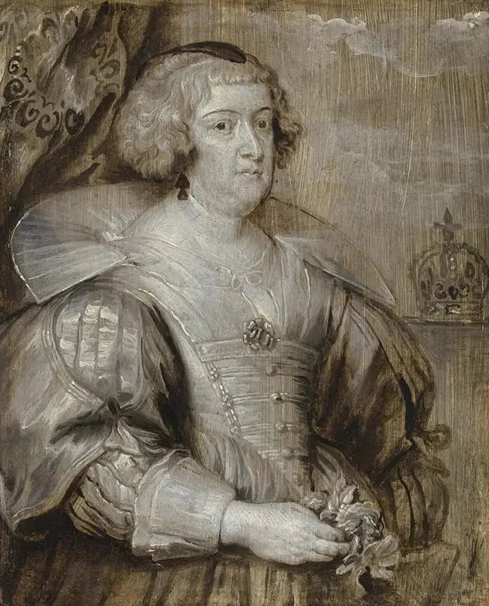 María de Médici - Antoine van Dyck