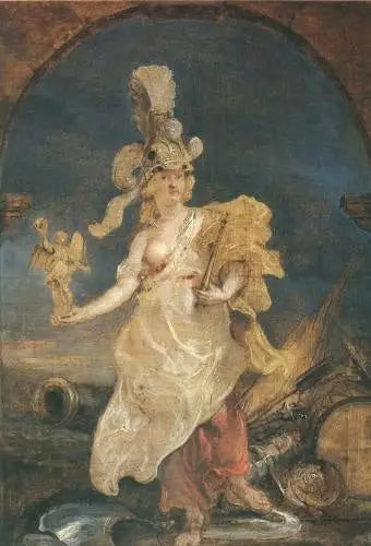 Marie de Médicis en el papel de Bellona - Peter Paul Rubens