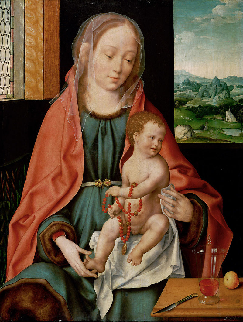 María embarazada - Joos van Cleve