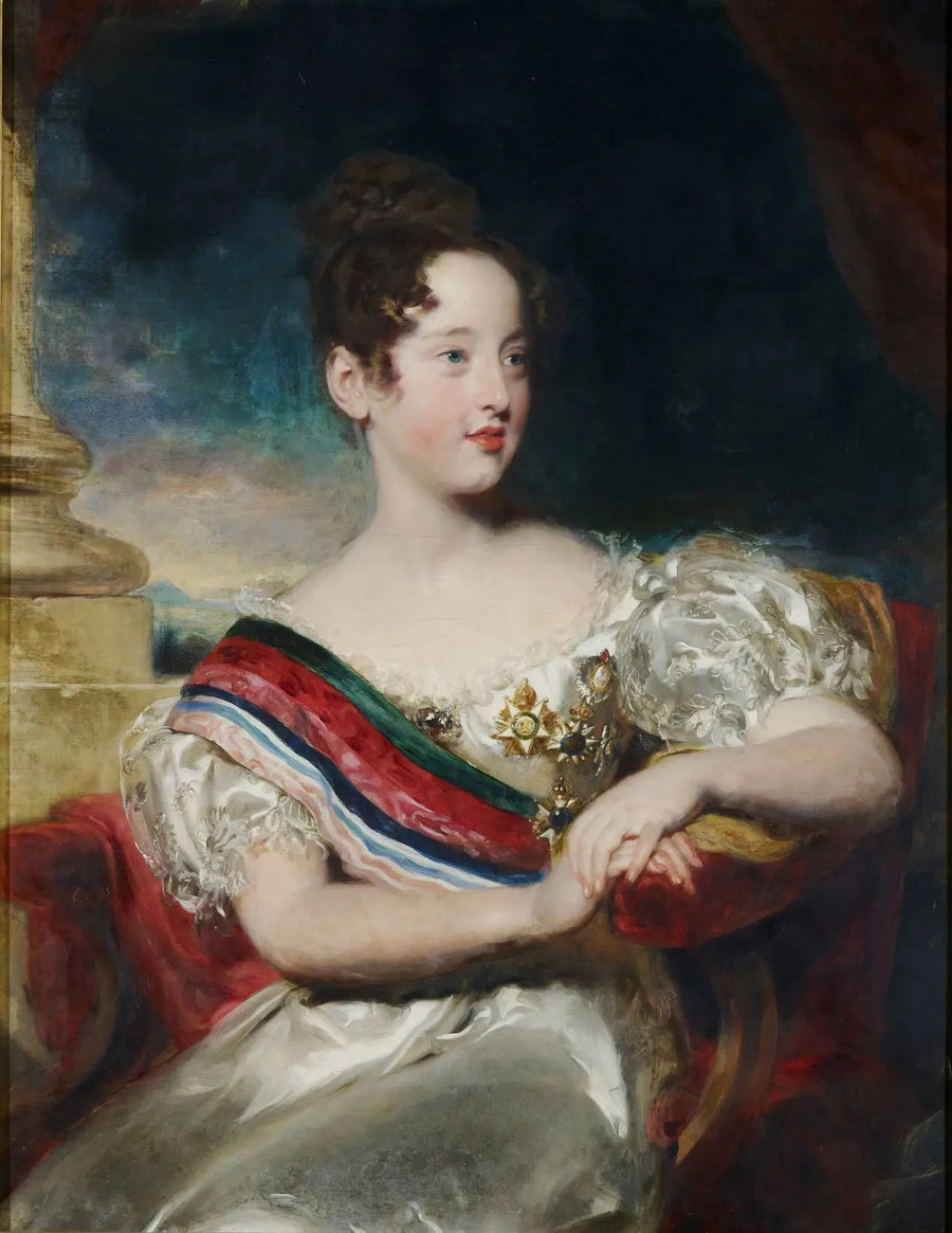 María II, reina de Portugal (1819-1853) - Thomas Lawrence