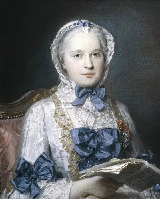 Marie-Josèphe de Saxe, delfina (1731-1767) - Maurice-Quentin de La Tour