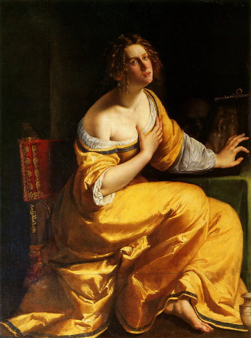 María Magdalena - Artemisia Gentileschi