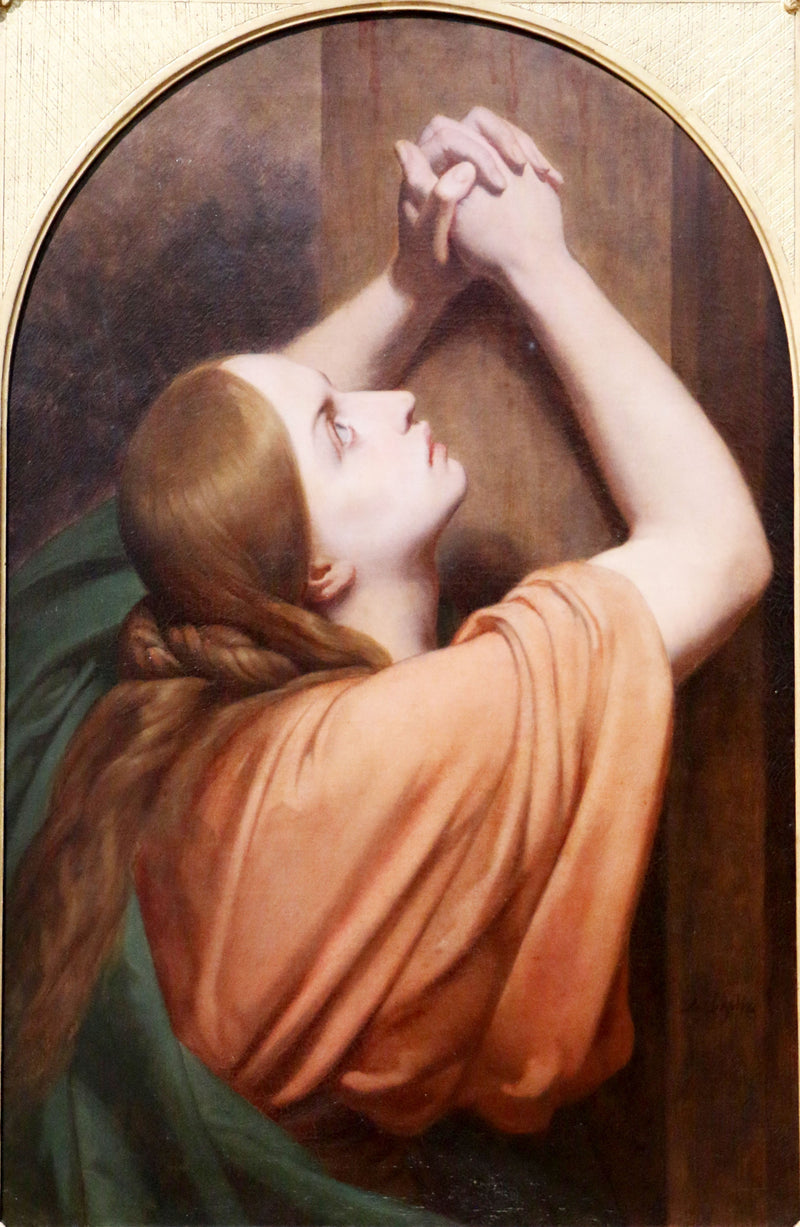 María Magdalena al pie de la cruz - Ary Scheffer