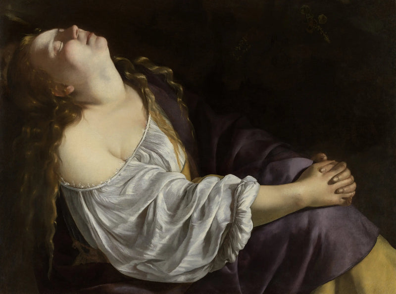 María Magdalena en éxtasis - Artemisia Gentileschi