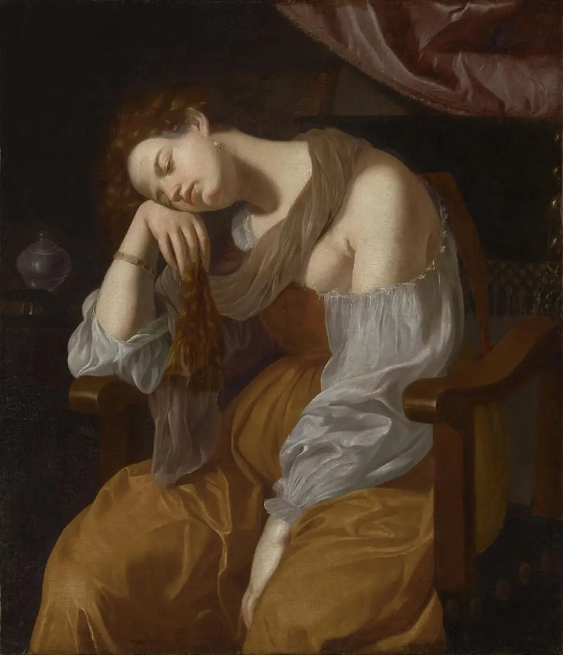 María Magdalena penitente - Artemisia Gentileschi