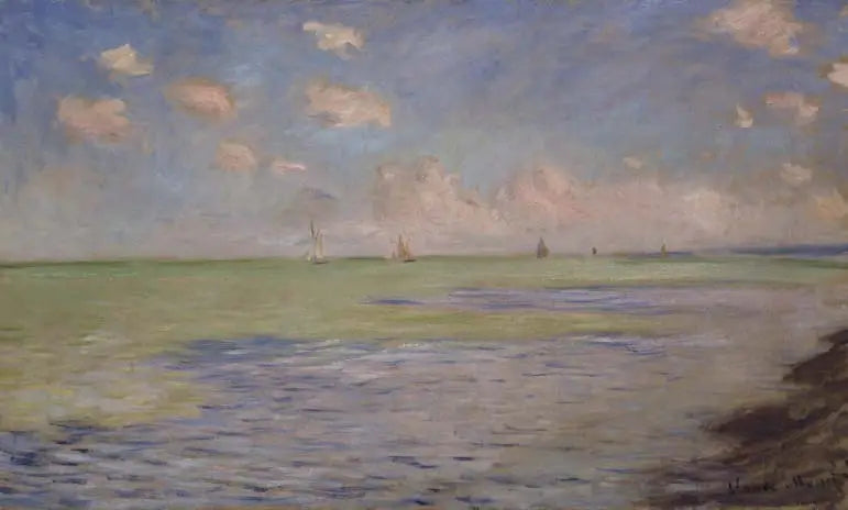 Marina en Pourville - Claude Monet