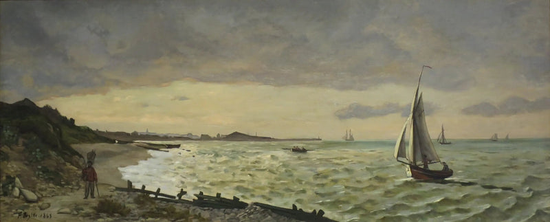 Marina en Sainte-Adresse - Frédéric Bazille