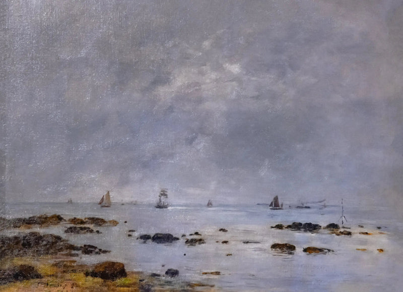 Marítimo, la calma - Eugène Boudin