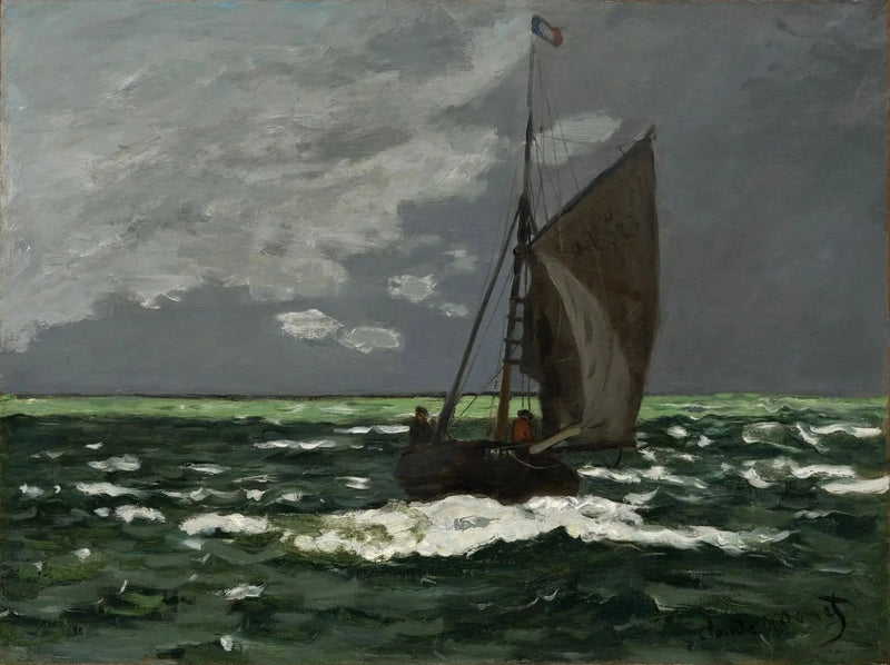 Armada, tormenta W86 - Claude Monet