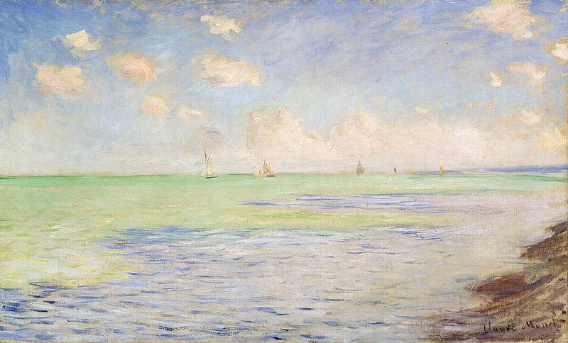 Marina en Pourville - Claude Monet