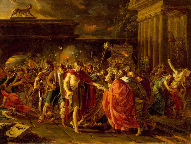 Marius de regreso a Roma - François Gérard
