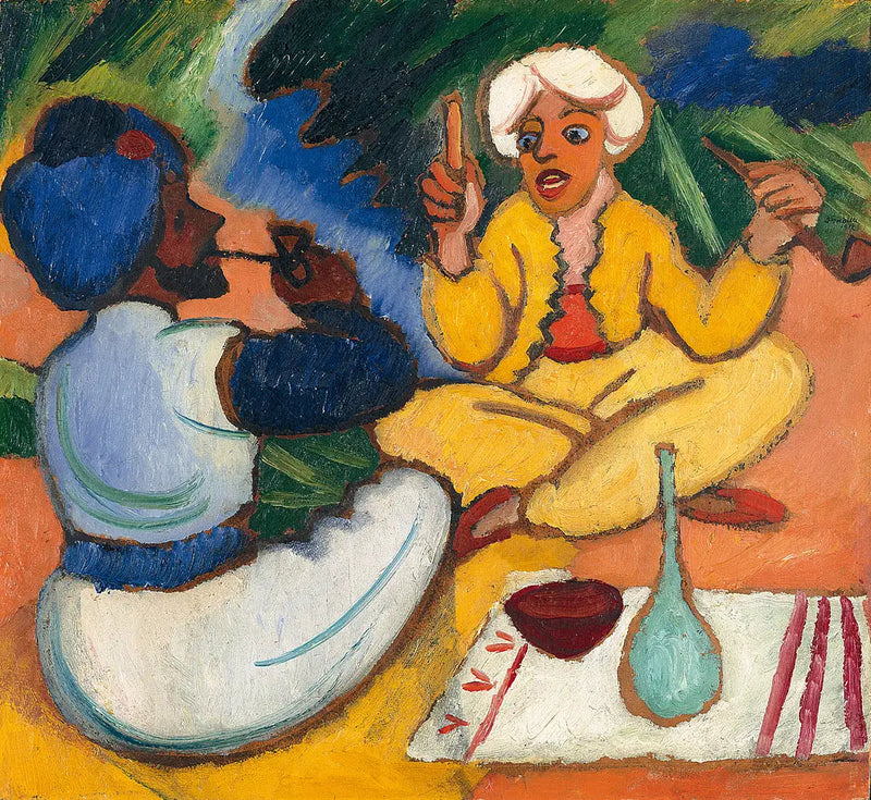 Marcadores de marcha - August Macke