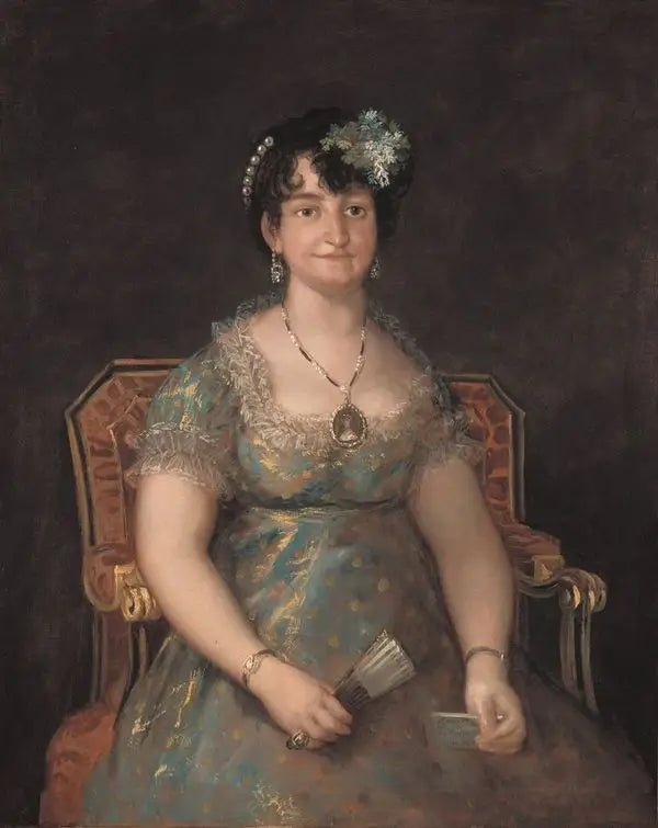 Marquise de Caballero - Francisco de Goya image 1 reproduction de peinture à l’huile