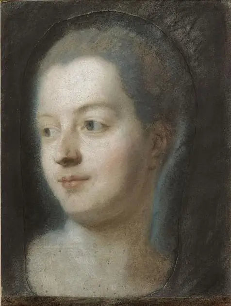 Marquesa de Pompadour - Maurice-Quentin de La Tour