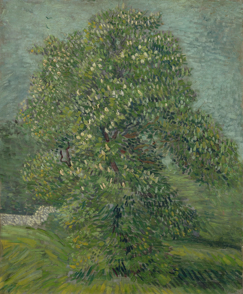 Castaño de Indias en flores - Vincent van Gogh