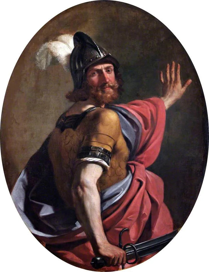 Marte como guerrero - Guercino