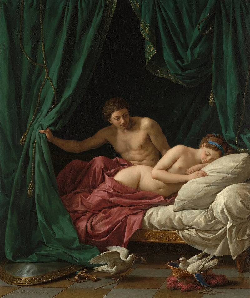 Marte y Venus, alegoría sobre la Paz - Louis Jean François Lagrenée
