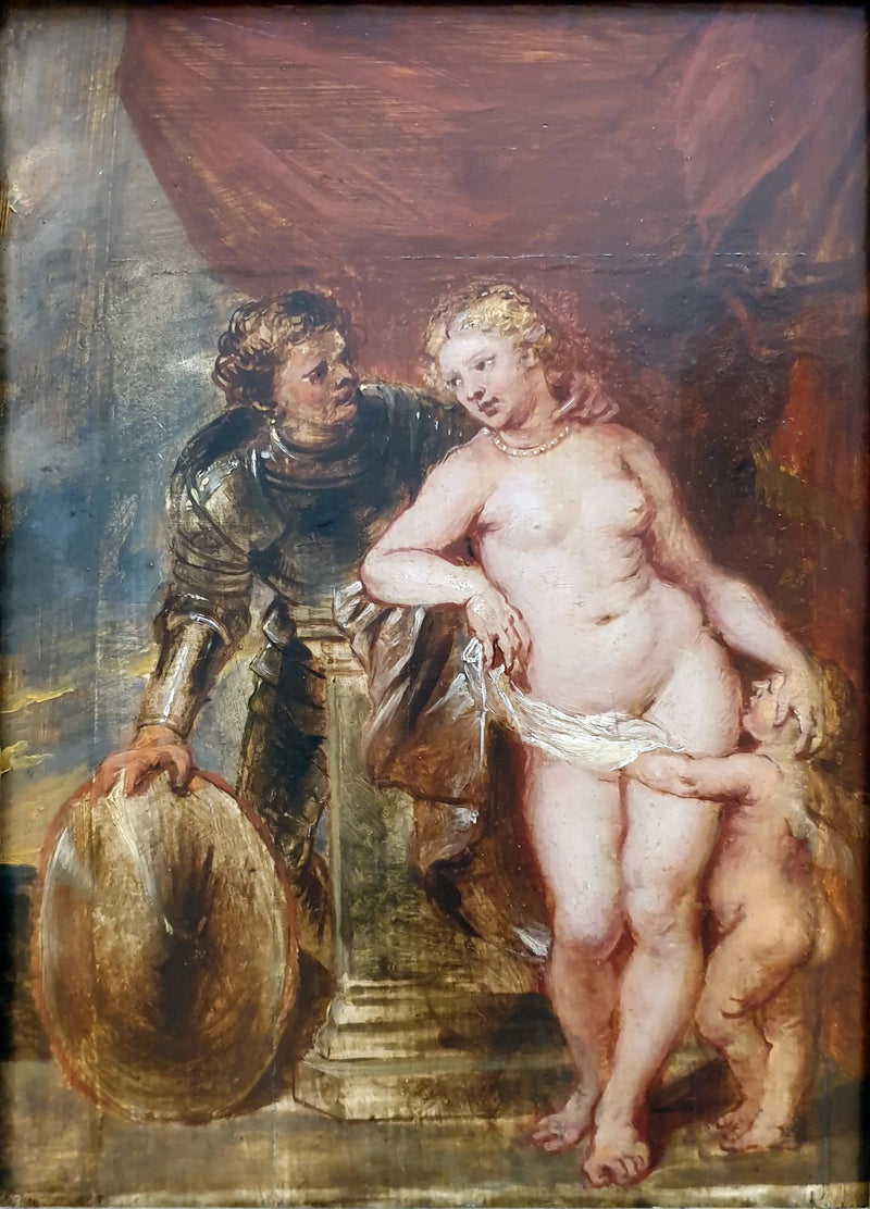 Marte, Venus y Amor - Peter Paul Rubens