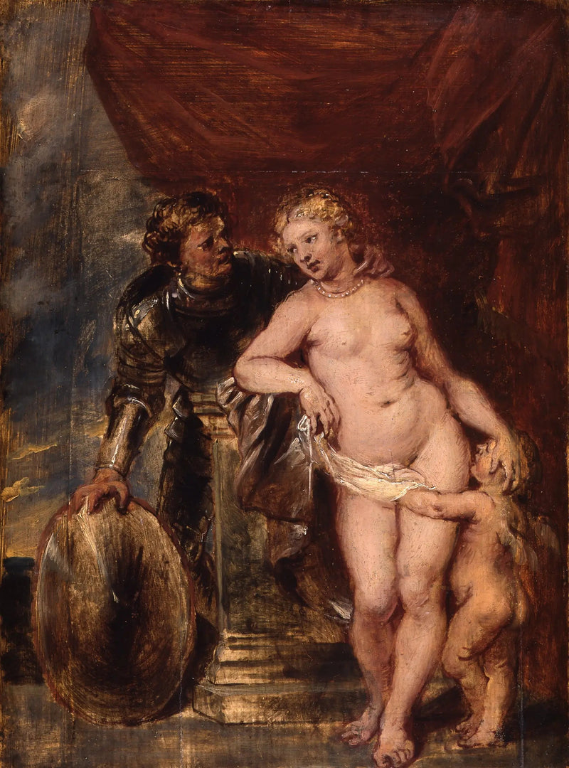 Marte, Venus y Amor - Peter Paul Rubens