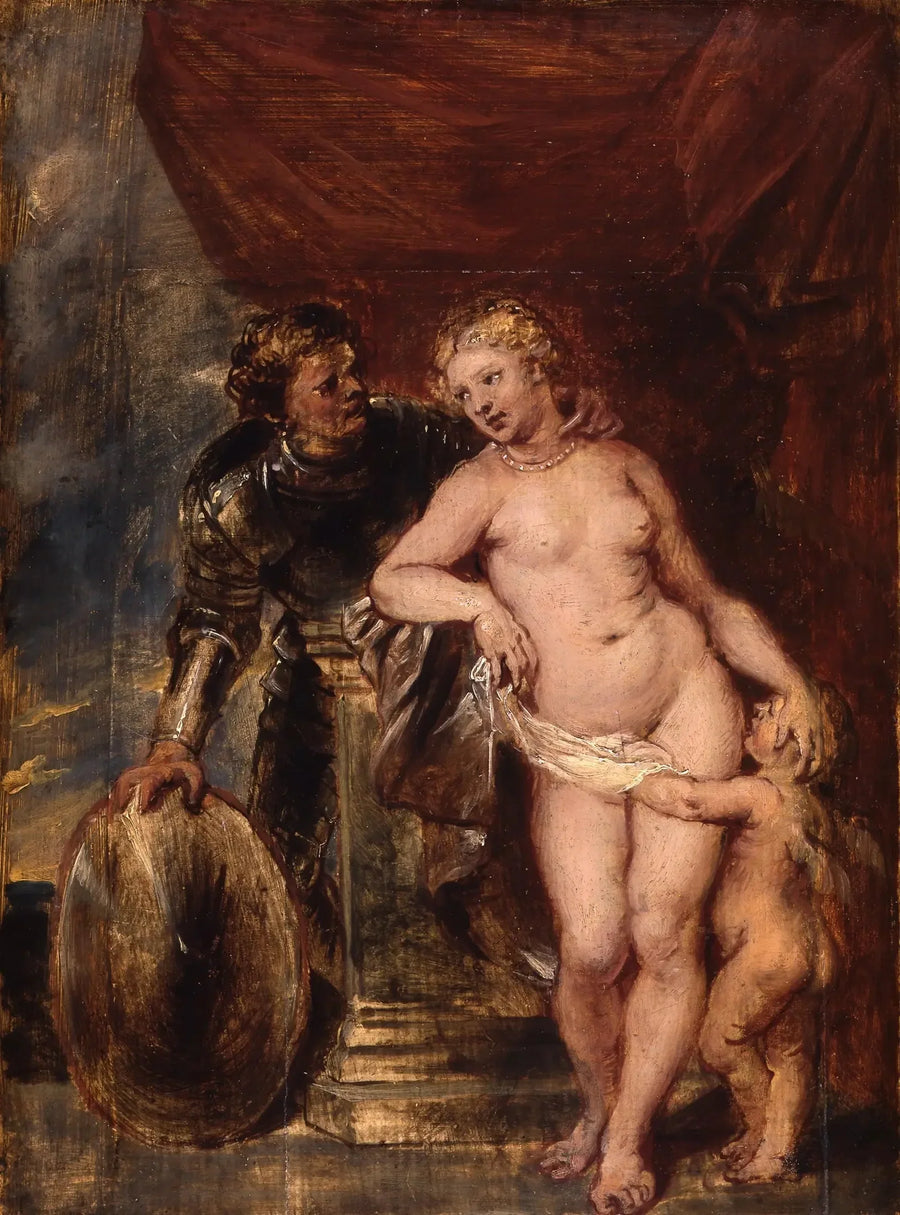 Marte, Venus y Amor - Peter Paul Rubens