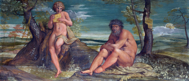 Marsyas y el Olimpo - Annibale Carracci