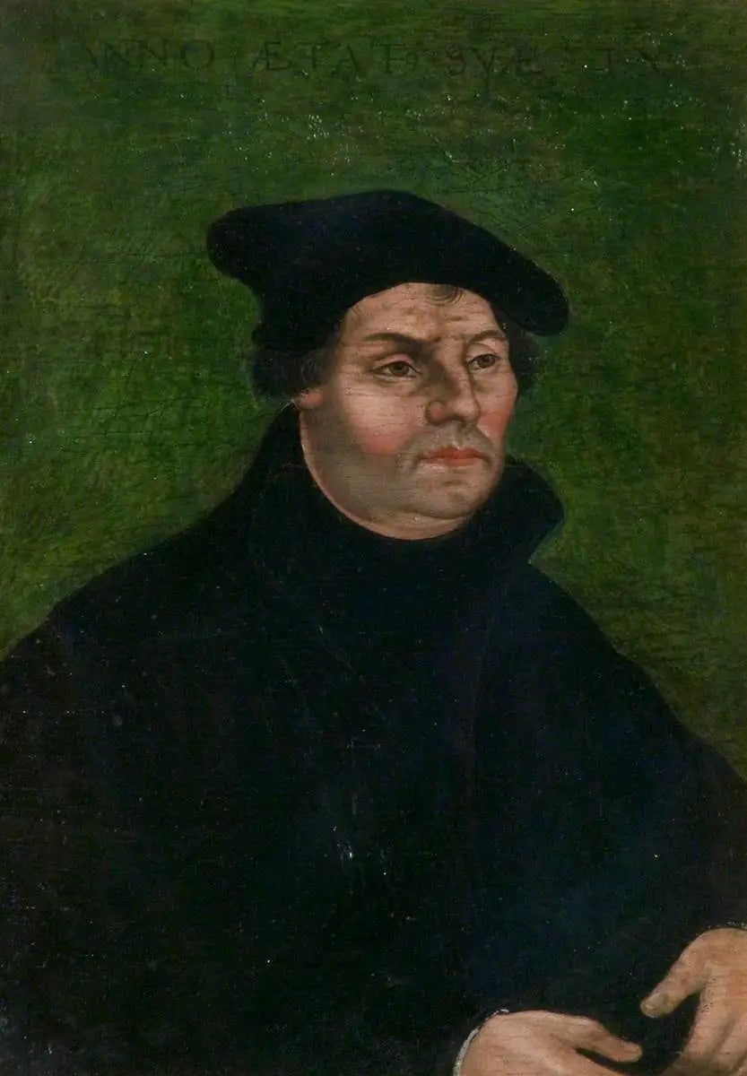 Martín Lutero (1483–1546) - Lucas Cranach el Viejo