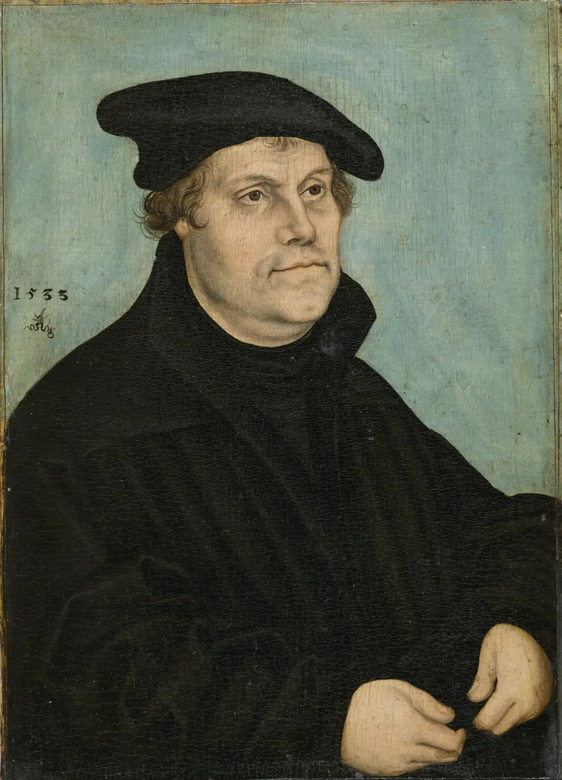 Martín Lutero a los 50 años - Lucas Cranach el Viejo