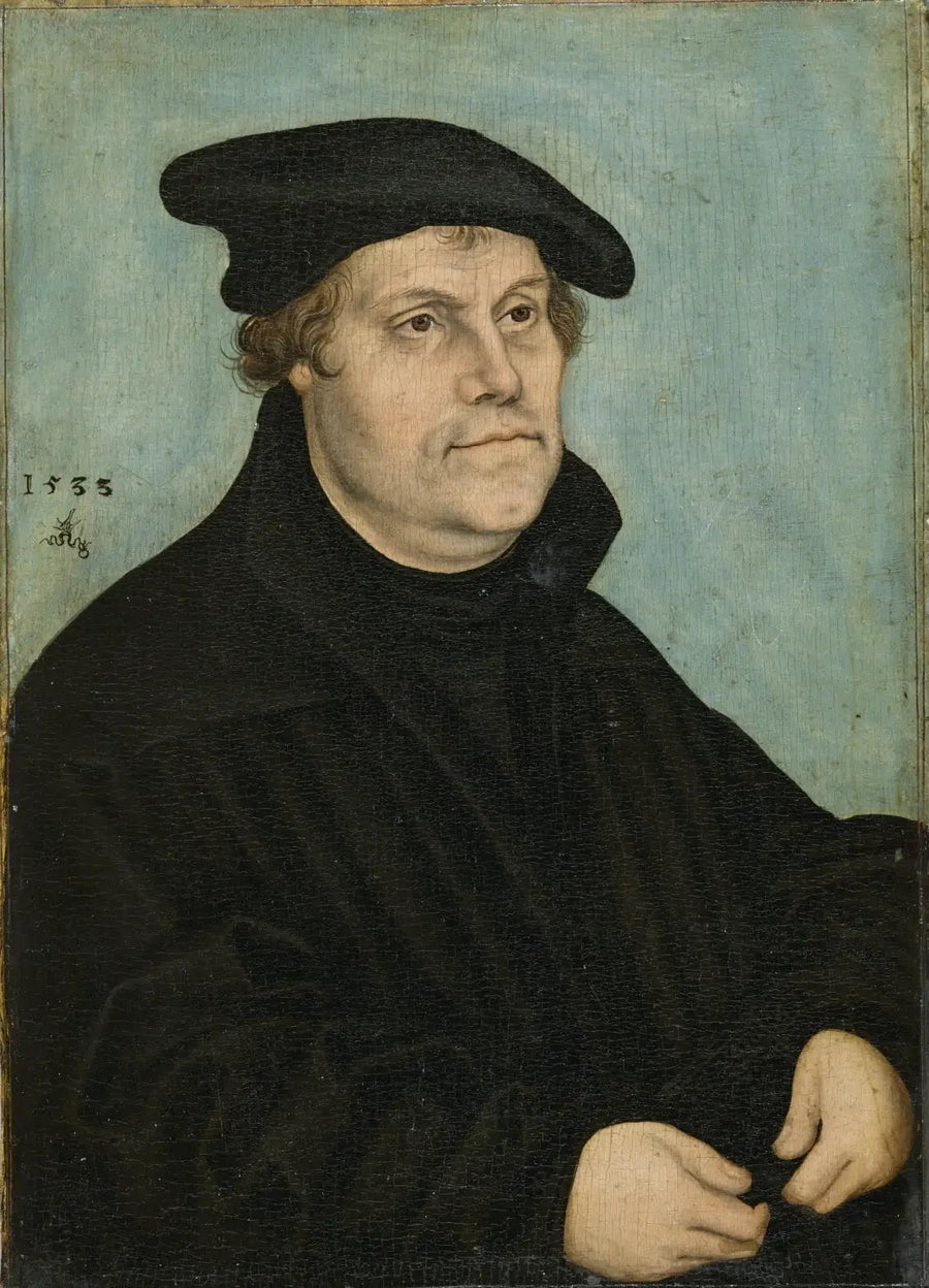 Martín Lutero a los 50 años - Lucas Cranach el Viejo