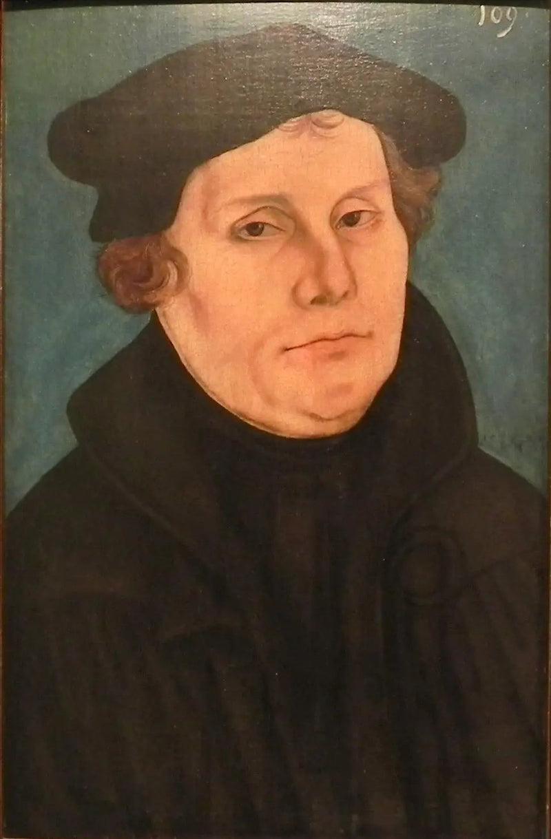 Martín Lutero, en busto, mirando hacia la derecha - Lucas Cranach el Viejo