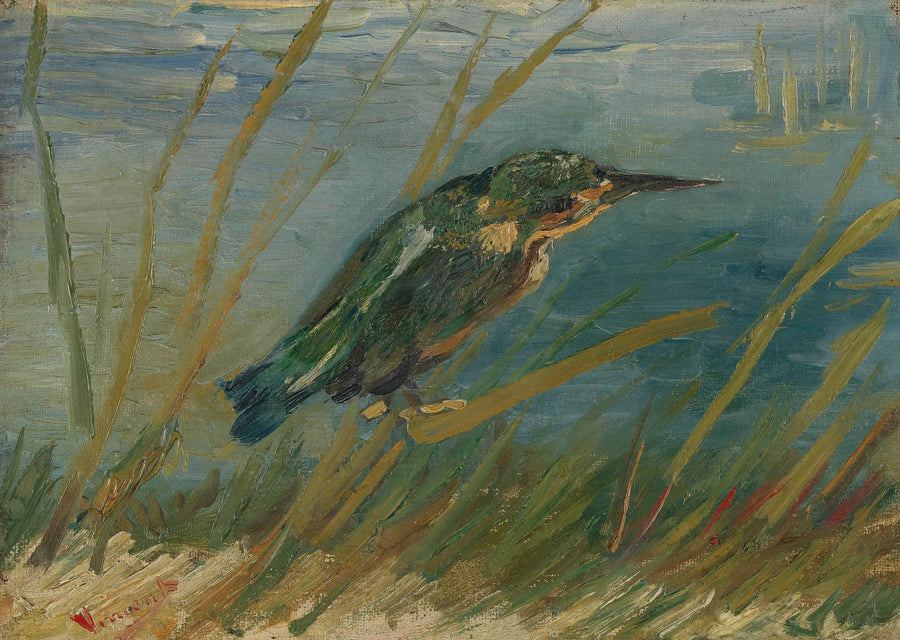 Martinete junto al agua - Vincent van Gogh