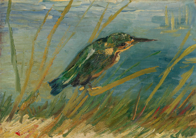 Martinete junto al agua - Vincent van Gogh