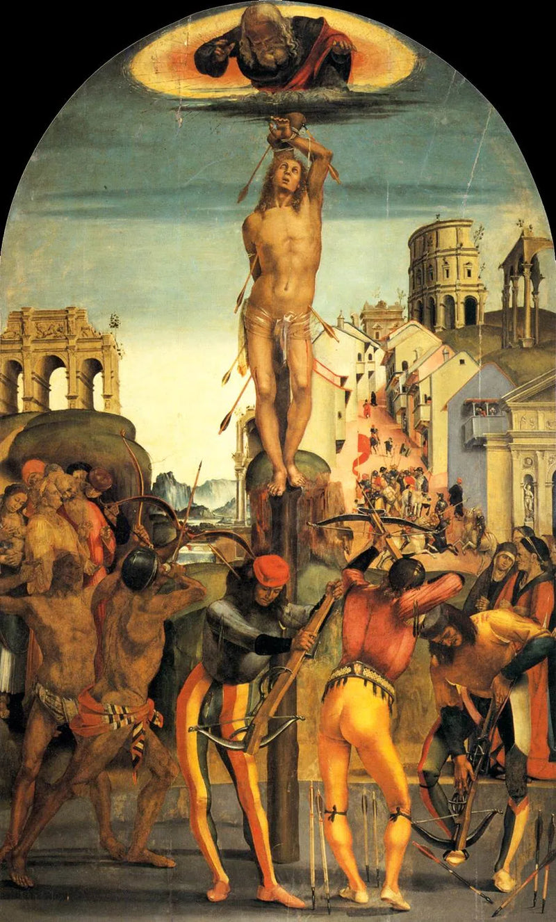 Martirio de san Sebastián - Luca Signorelli