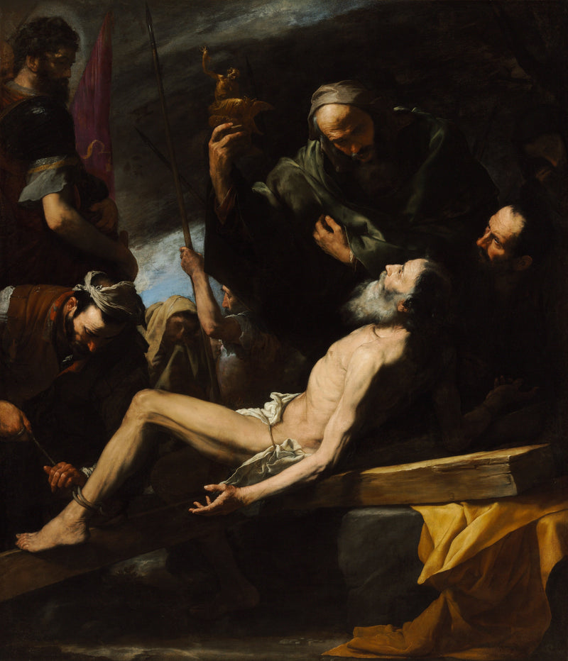 Martirio de san Andrés - Jusepe de Ribera