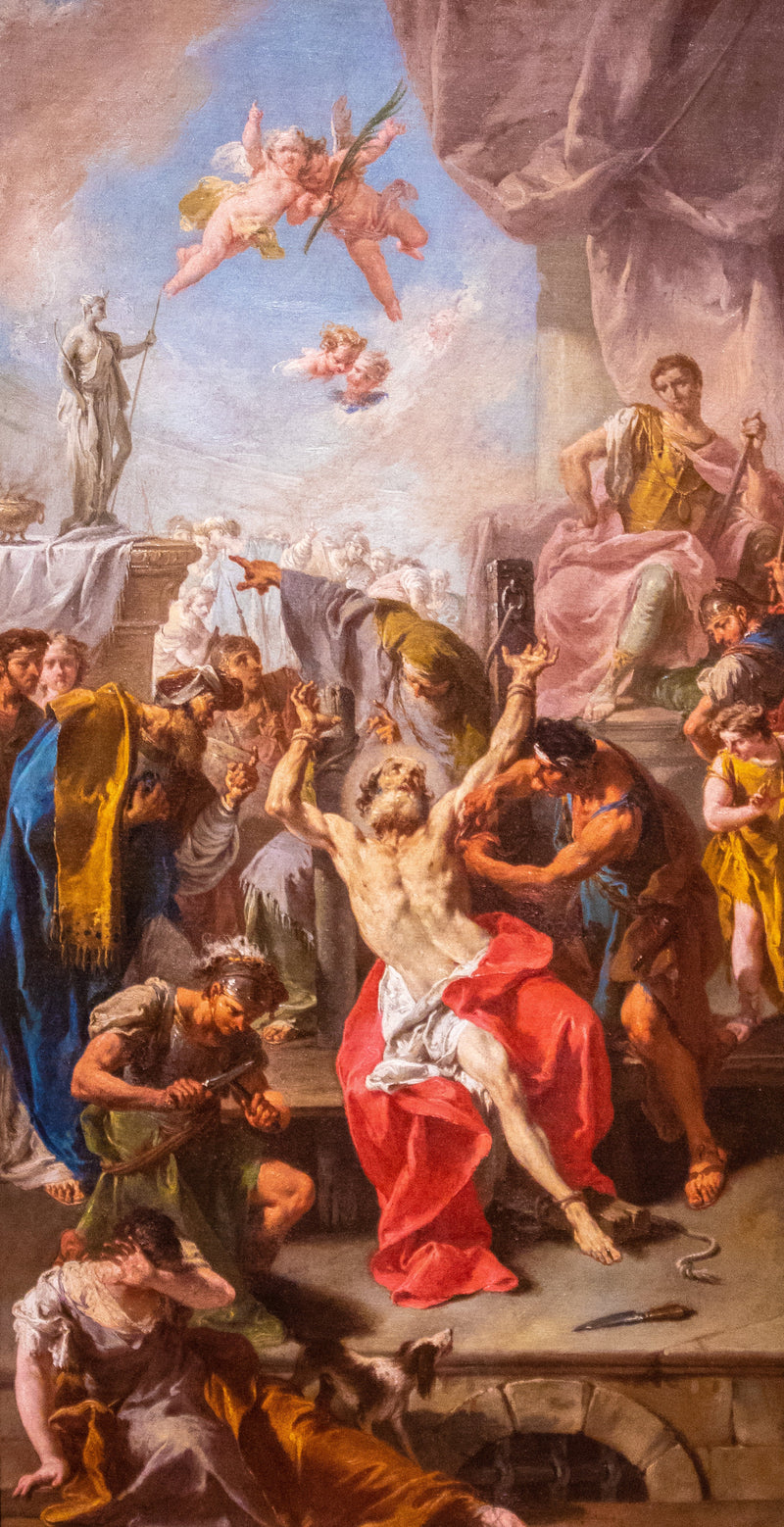 Martirio de san Bartolomé - Giovanni Battista Pittoni
