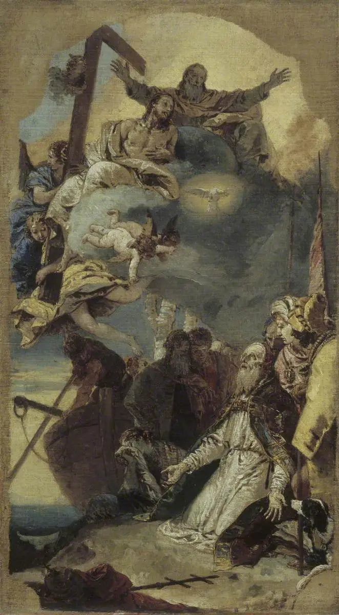 Martirio de san Clemente - Giovanni Battista Tiepolo
