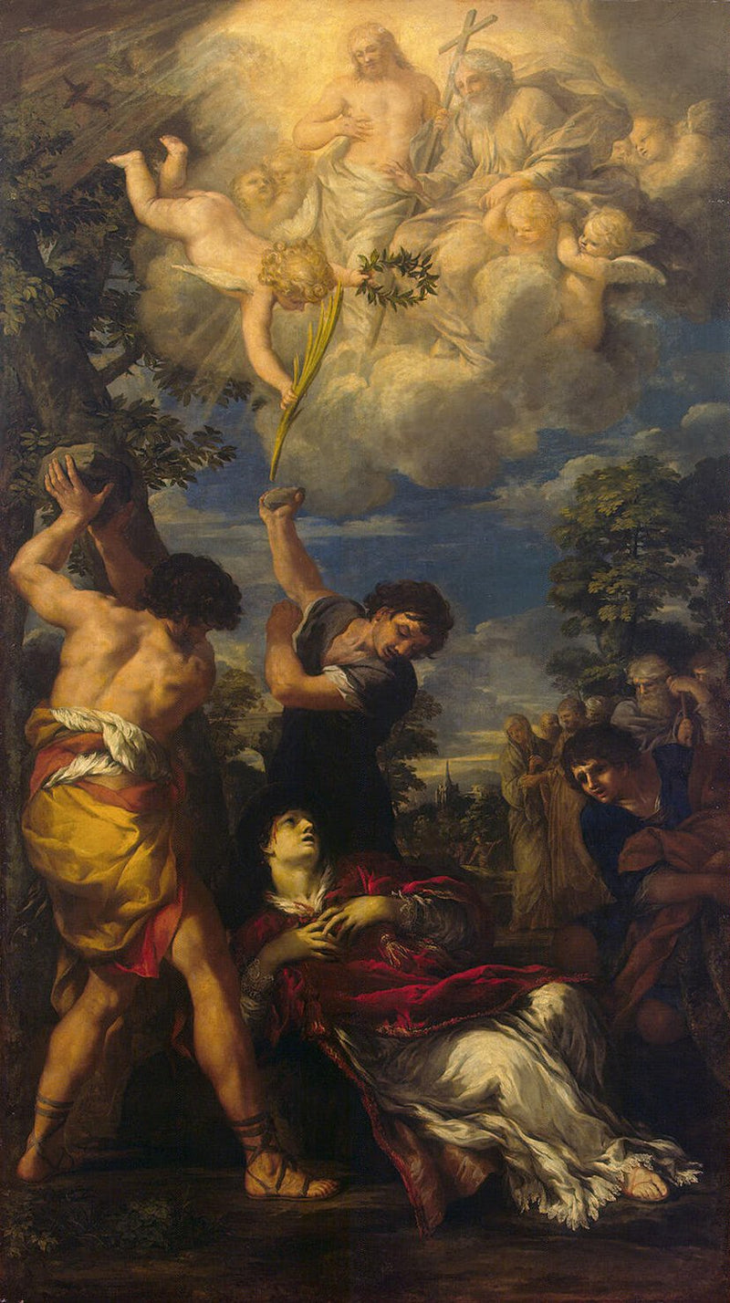Martirio de san Esteban - Pietro da Cortona