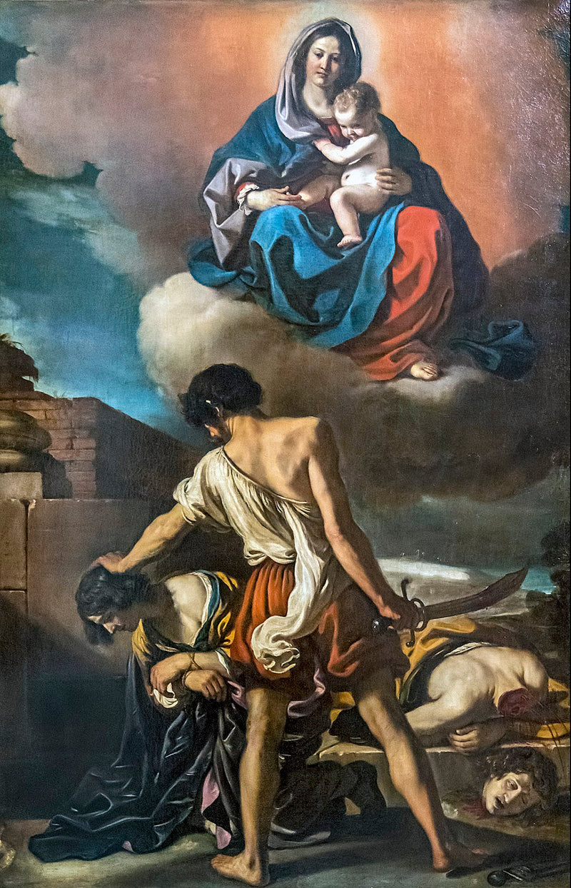 Martirio de san Juan y san Pablo - Guercino