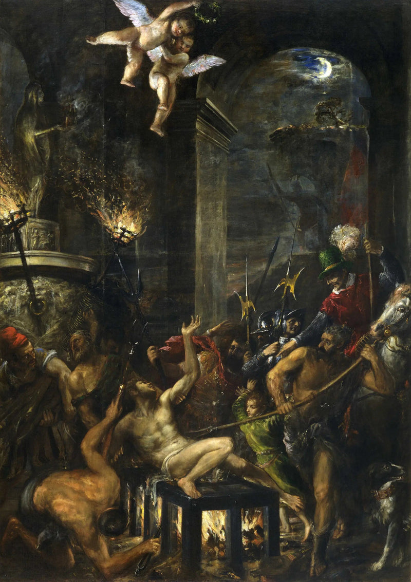Martirio de san Lorenzo - Tiziano