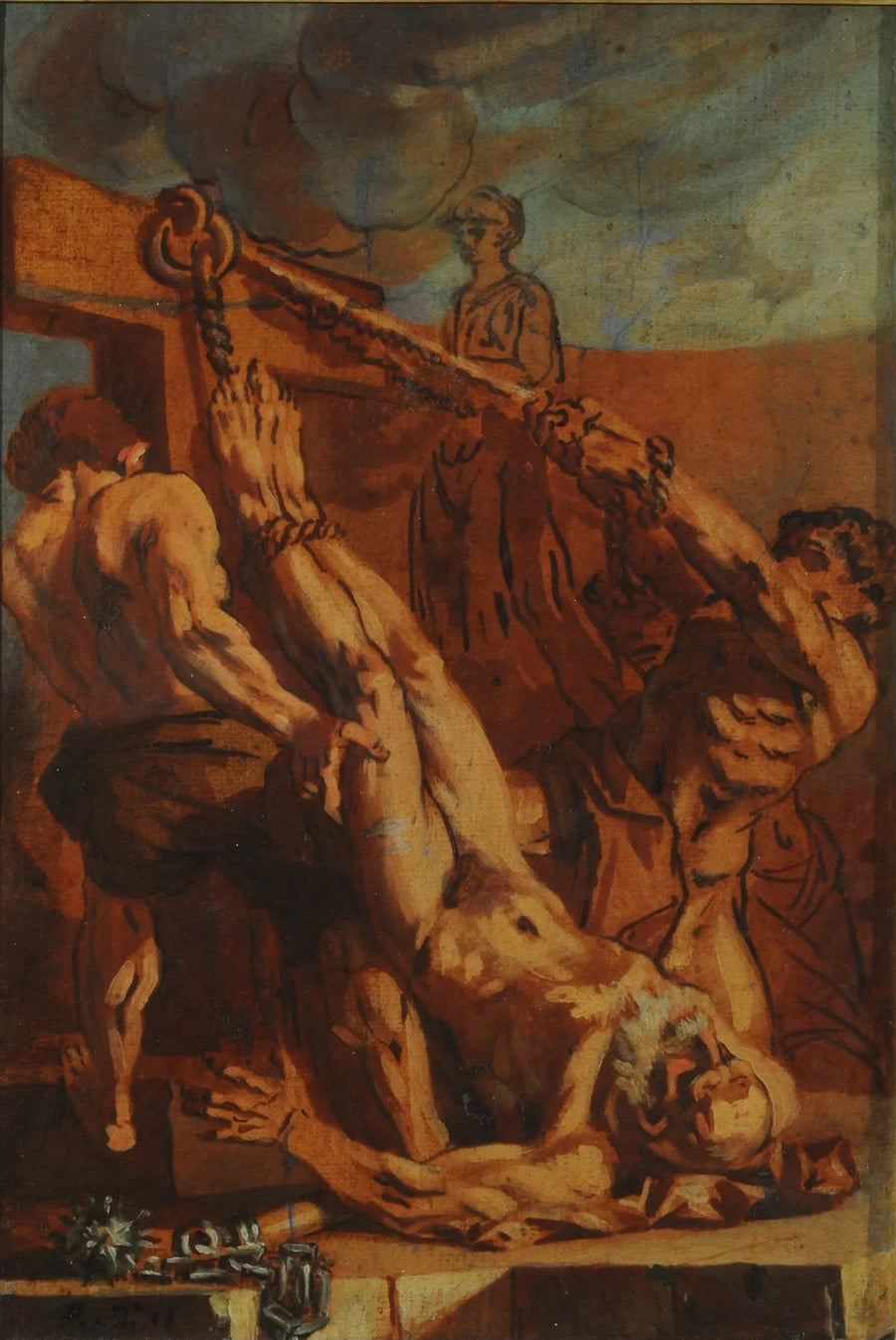 Martirio de san Pedro - Jacopo Tintoretto