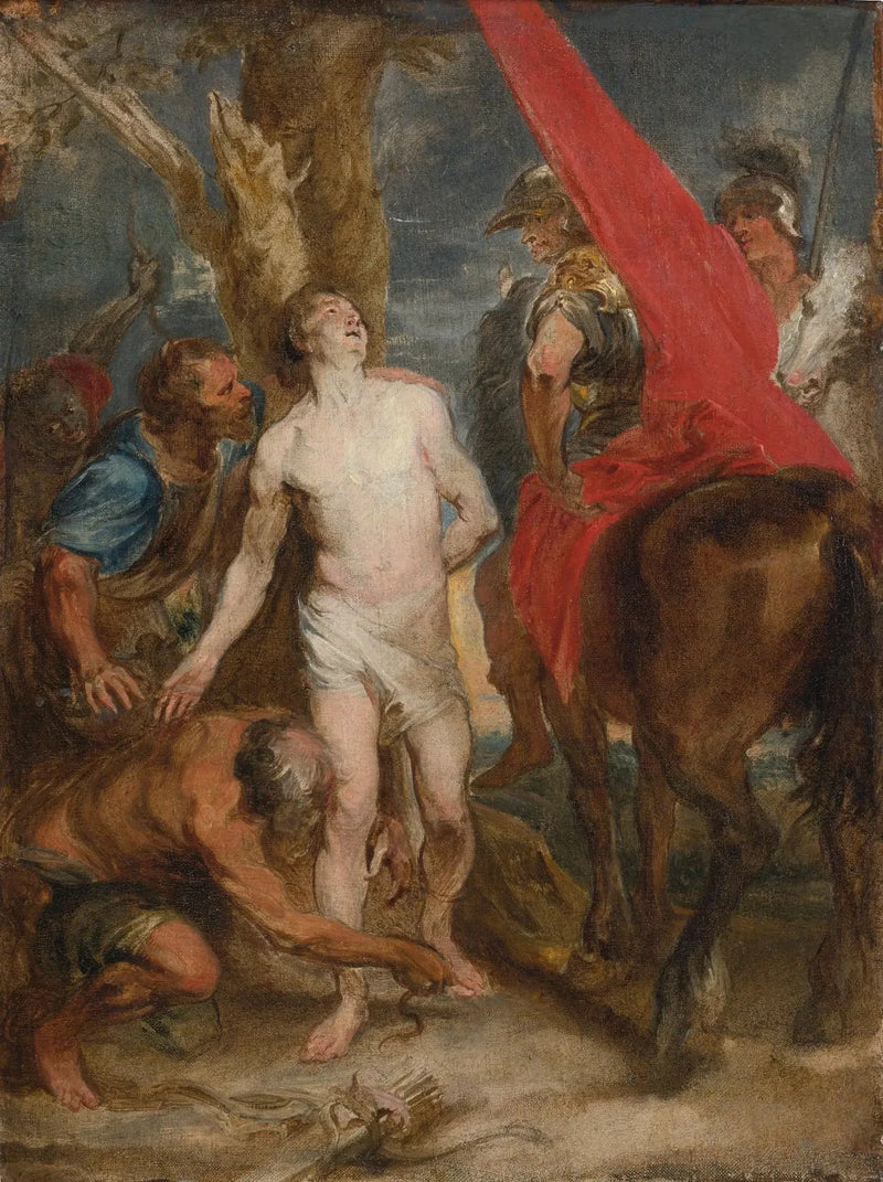 Martirio de san Sebastián - Antoine van Dyck