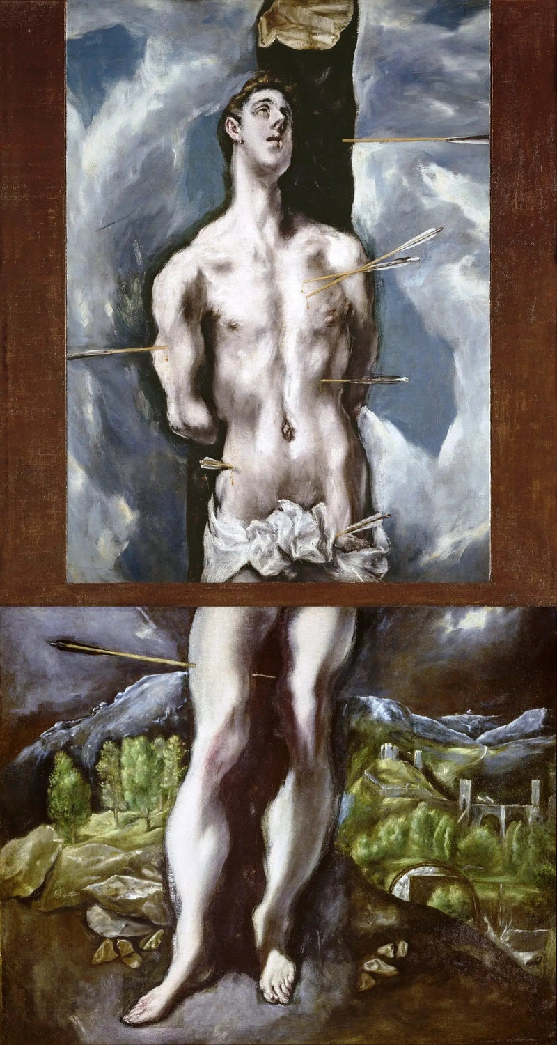 Martirio de San Sebastián - El Greco