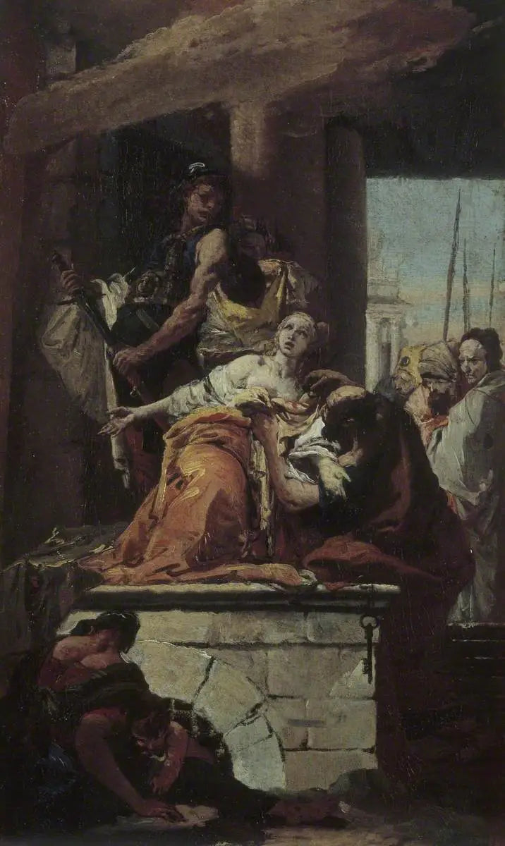 Martirio de Santa Águeda - Giovanni Battista Tiepolo