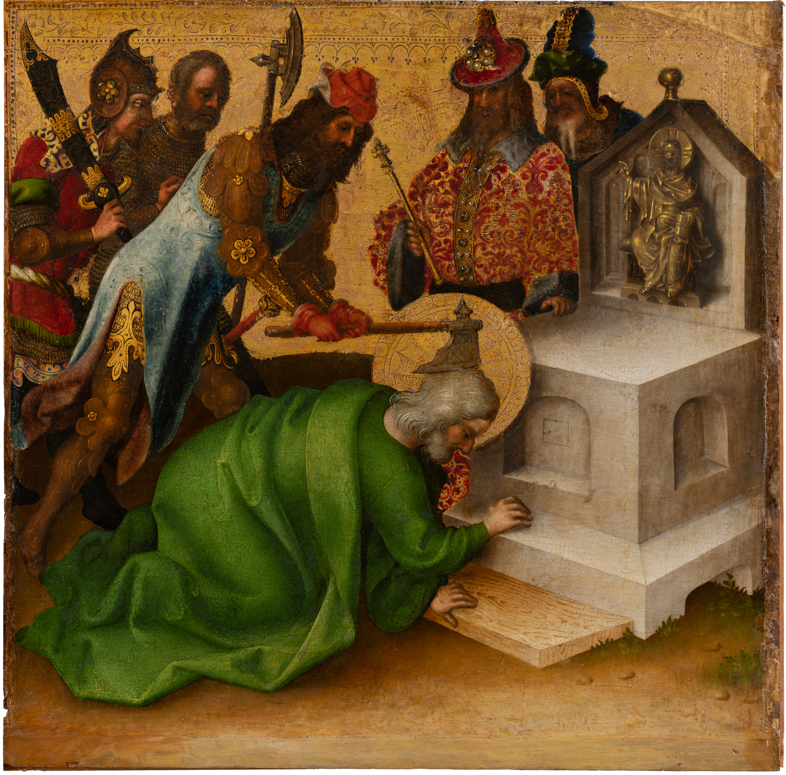 Martyre des Apôtres: Martyre de saint Matthias - Stefan Lochner - Alpha Reproduction